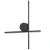 Lampa ścienna ASTA LED czarna 78 cm -  ST-9194W black - Step Into Design